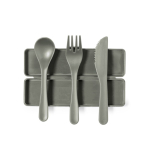 Lot de 3 couverts réutilisables dans une boîte colorée Takeaway quatrième vue