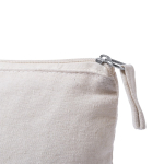 Trousse de toilette personnalisée en coton 340 g/m² Promenade couleur naturel deuxième vue