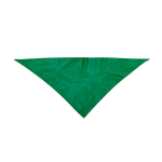 Foulard triangulaire classique en polyester dans des couleurs vives couleur vert première vue