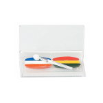 Étui individuel de peinture pour le visage avec applicateur couleur multicolore première vue