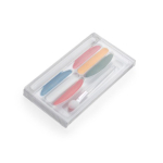 Étui individuel de peinture pour le visage avec applicateur couleur multicolore deuxième vue