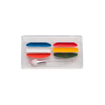 Étui individuel de peinture pour le visage avec applicateur couleur multicolore cinquième vue