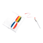 Étui individuel de peinture pour le visage avec applicateur couleur multicolore sixième vue