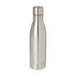 Bouteille isotherme en acier inoxydable recyclé 500ml couleur argenté troisième vue