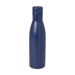 Bouteille isotherme en acier inoxydable recyclé 500ml couleur bleu marine troisième vue