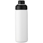 Bouteille CamelBak® en acier inoxydable à double paroi 600ml couleur blanc deuxième vue frontale