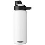 Bouteille CamelBak® en acier inoxydable à double paroi 600ml couleur blanc vue latérale