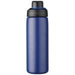 Bouteille CamelBak® en acier inoxydable à double paroi 600ml couleur bleu marine deuxième vue frontale