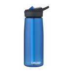 Bouteille CamelBak® en Tritan recyclé avec paille anti-fuite 750ml couleur bleu roi vue latérale