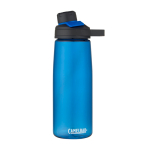 Bouteille CamelBak® en Tritan recyclé avec bouchon magnétique 750ml couleur bleu roi vue latérale