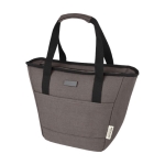 Sac isotherme en matière recyclée avec poignées confortables couleur gris