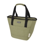 Sac isotherme en matière recyclée avec poignées confortables couleur vert