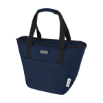 Sac isotherme en matière recyclée avec poignées confortables couleur bleu marine