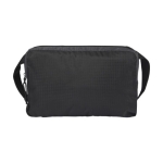 Sac à dos pour PC 15” en polyester recyclé avec sac banane amovible couleur noir troisième vue frontale