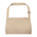 Tablier en coton et polyester avec sangle réglable 240 g/m² couleur ivoire vue détail 1