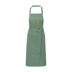 Tablier en coton et polyester avec sangle réglable 240 g/m² couleur vert pastel