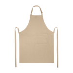 Tablier en coton et polyester avec sangle réglable 240 g/m² deuxième vue frontale