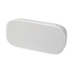Enceinte Bluetooth résistante à l´eau en plastique recyclé 5W couleur blanc deuxième vue