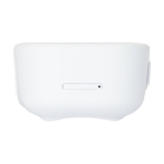 Enceinte Bluetooth résistante à l´eau en plastique recyclé 5W couleur blanc vue latérale