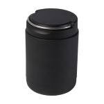 Boîte à lunch isotherme en acier inoxydable recyclé avec poignée 500ml couleur noir