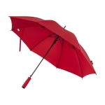Parapluie automatique en pongé recyclé avec 8 panneaux Ø85 couleur rouge