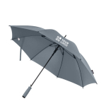 Parapluie automatique en pongé recyclé avec 8 panneaux Ø85 avec zone d'impression