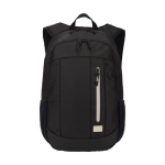 Sac à dos pour PC 15,6” en RPET avec pochette pour tablette couleur noir deuxième vue frontale