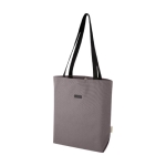 Sac polyvalent en coton recyclé GRS avec compartiment pour PC 15´´ couleur gris
