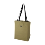 Sac polyvalent en coton recyclé GRS avec compartiment pour PC 15´´ couleur vert