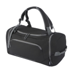 Sac à dos de sport recyclé résistant à l´eau multi-poches couleur noir
