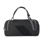 Sac à dos de sport recyclé résistant à l´eau multi-poches couleur noir deuxième vue arrière