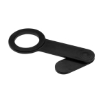 Support téléphone pour PC en plastique recyclé avec adhésif et aimant couleur noir