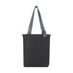 Sac à provisions fourre-tout en polyester recyclé pour PC 14´´ couleur noir deuxième vue arrière