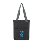Sac à provisions fourre-tout en polyester recyclé pour PC 14´´ avec zone d'impression