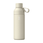 Bouteille thermos en acier et plastique recycle 500ml Ocean Bottle couleur sable