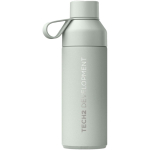 Bouteille thermos en acier et plastique recycle 500 ml Ocean Bottle couleur vert clair vue impression avec logo 2