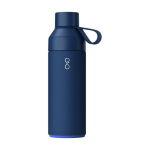 Bouteille thermos en acier et plastique recycle 500ml Ocean Bottle couleur bleu marine