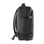 Sac à dos publicitaire en polyester imperméable avec double anse couleur noir cinquième vue