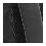 Sac à dos publicitaire en polyester imperméable avec double anse couleur noir sixième vue