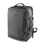 Sac à dos de voyage en polyester avec plusieurs compartiments couleur noir première vue