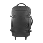 Valise trolley avec compartiment pour ordinateur résistante à l'eau couleur noir troisième vue