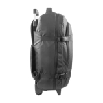 Valise trolley avec compartiment pour ordinateur résistante à l'eau couleur noir quatrième vue