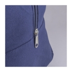 Sac de voyage en coton canvas recyclé avec anses ergonomiques 280 g/m² couleur bleu cinquième vue