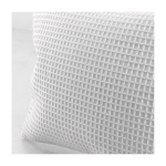 Trousse de toilette en coton zippée à tirette dorée 240 g/m² couleur blanc troisième vue
