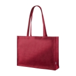 Sac en feutre certifié RPET à anses longues 180g/m² couleur bordeaux quatrième vue