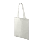 Sac naturel en coton personnalisable à anses longues 130g/m² couleur naturel deuxième vue