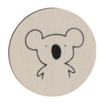 Jeu de mémoire avec pièces en bois à colorier sixième vue