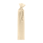 Éventail en bois laqué et polyester de différents coloris 23cm couleur bleu cinquième vue