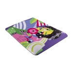 Tapis de souris rond avec repose-poignet imprimable en quadrichromie première vue