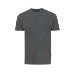 T-shirt publicitaire en coton recyclé unisexe 180 g/m2 Iqoniq Manuel couleur gris chiné